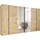 Rauch Drehtürenschrank KRONACH 354 x 210 x 59 cm Grau
