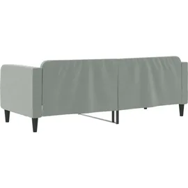 vidaXL Tagesbett Hellgrau 80x200 cm Samt