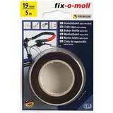 Fix-o-moll Adhésif Tissé5mx19mmnoir - Fix-o-moll