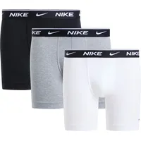 Nike Boxer Brief 3PK Schwarz / Grau S 3er Pack