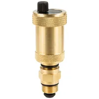 tecuro Heizkörper Schnellentlüfter automatisch mit Absperrventil 3/8 Zoll DN 10