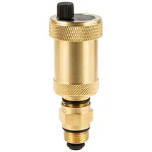 tecuro Heizkörper Schnellentlüfter automatisch mit Absperrventil 3/8 Zoll DN 10