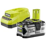RYOBI Akku-Set 18 V 5,0 Ah 1 Stück