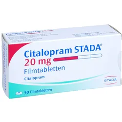 Citalopram Stada 20 mg Filmtabletten 50 St