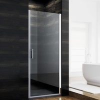 SONNI Duschkabine 80 x 185 cm Nano nischentür dusche glastür dusche pendeltür dusche duschtrennwand