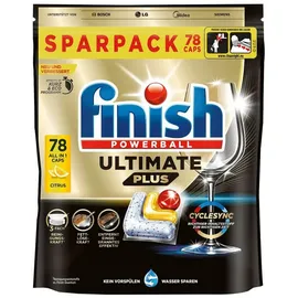 Finish Spülmaschinen-Tabs Ultimate Plus Citrus 78 St.