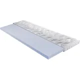 Novel Topper, Weiß, Textil, Füllung: Polyester, 180x200 cm, Lga, Bezug abnehmbar/waschbar, atmungsaktiv, schadstoffgeprüft, alternative Größen erhältlich, rundum abnehmbar, Schlafzimmer, Matratzen Shop, Matratzenzubehör, Topper