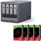 UGREEN NASync DXP4800 Plus 16 TB HDD Grau