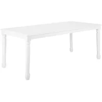 Beliani Cary 90 x 76 x 180 cm weiß