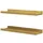 Vicco Wandregal Linus 50 x 4 x 15 cm Beige