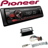 Pioneer 1-DIN Autoradio USB AUX Android Einbauset für Mitsubishi L 200 2006-2015