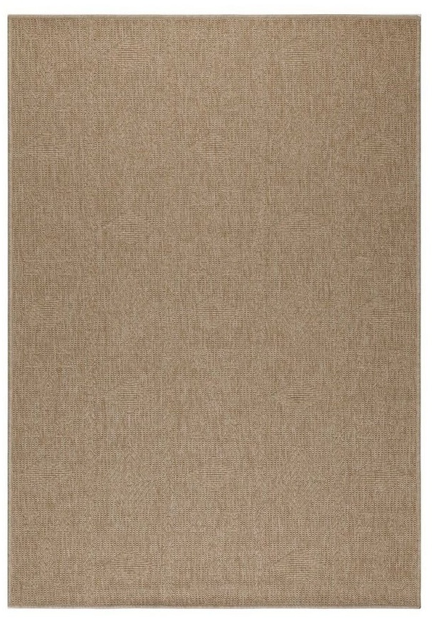 Teppich Outdoor Teppich Davide Beige, Teppich Boss, Läufer, Höhe: 5 mm beige|weiß 80 cm x 150 cm x 5 mm