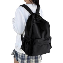 XDeer Schulrucksack Schulrucksack Damen Travel Schultaschen, 15,6 Zoll Laptop Rucksack für Mädchen im Teenageralter Bookbag schwarz