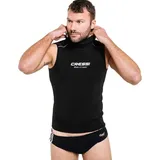 Cressi Logo Thermoweste 5 Mm - Black - L