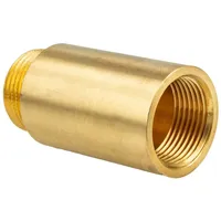 Tecuro Hahnverlängerung 1 Zoll x 45 mm - Messing