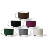 Pantone Porzellan Teebecher 6er-Set Set 3 - Natur-Farben