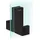 Hansgrohe Axor Uni Rectangular mattschwarz