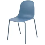 Stapelstuhl stapelbar  ¦ blau ¦ Maße (cm): B: 51 H: 85