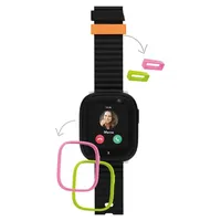 "X6Play Kinder Smartwatch in Schwarz/Pink - Neu & Mit Nano SIM | Perfekte Wahl für Ihre Kleinen" - Schwarz