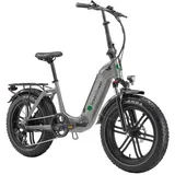 Greenstreet E-Bike Tiefeinsteiger Klapprad GS5 250 W 20 Zoll grau