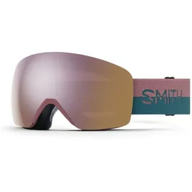 Smith Optics Smith Skyline ChromaPOP Skibrille (Größe One Size, weiss)