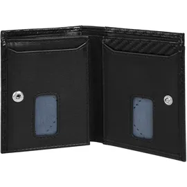 Bugatti Secure Slim Mini Geldbörse schwarz