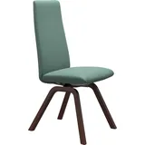 Stressless Stressless® Polsterstuhl »Laurel«, Leder PALOMA, Vollholz, grün (aqua green paloma walnuss)