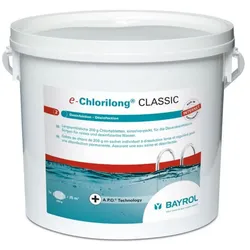 BAYROL e-Chlorilong® CLASSIC - 200 g Chlortabletten mit 92% Aktivchlor 5,0 kg