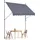 Vevor Klemmmarkise 250 x 120 cm grau