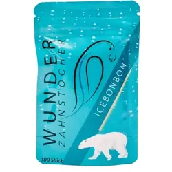 Wunder Zahnstocher mit Geschmack - Refill Pack Eisbonbon