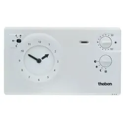 Theben 7840801 Uhrenthermostat 24 Std. Programm, Betriebsartens., 2 Draht RAMSES 784 S