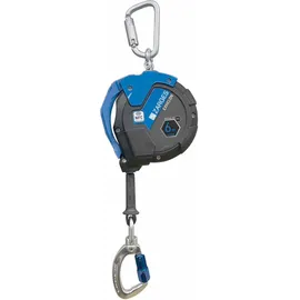 ZARGES Fall Protection Exhelon Höhensicherunsgerät mit Stahlseil Vertical Use Edelstahl Länge 10,0m