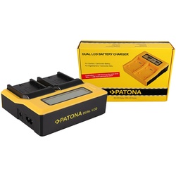 PATONA Dual LCD Ladegerät für Sony Serie NP-F (Angebot)