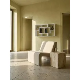 KADIMA DESIGN Wandregal Rur 85 x 16 x 48 cm Weiß