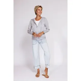 Zhrill Kapuzenstrickjacke ZHAKIYO Grau L