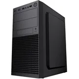 Gembird Fornax K300 mATX Mini-ITX), PC Gehäuse, Schwarz