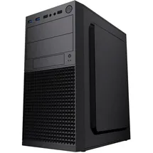 Gembird Fornax K300 mATX Mini-ITX), PC Gehäuse, Schwarz