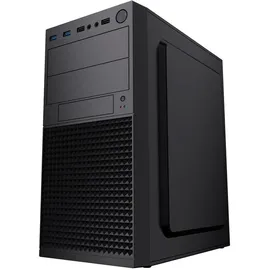 Gembird Fornax K300 mATX Mini-ITX), PC Gehäuse, Schwarz