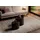 SalesFever Couchtisch 2er Set oval, in Marmoroptik - schwarz