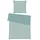 tom tailor / h.& w. schmänk gmbh & co. kg TOM TAILOR Satin-Bettwäsche TWO-TONE SOLID COLORS Türkis 200 x 220 cm + 2 x 80 x 80 cm