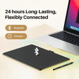 Huion Inspiroy Frego M L610 Grafiktablett - Schwarz