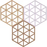 f&h group Triangles 3 Stck. Light Terracotta/Lupine/Almond