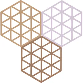 f&h group Triangles 3 Stck. Light Terracotta/Lupine/Almond