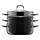 WMF Fusiontec Compact Topf-Set 3-tlg. schwarz