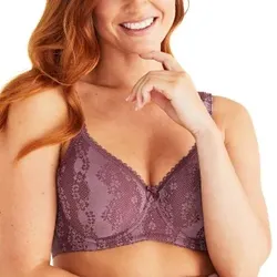 Swegmark BH Adorable Padded Soft Wired Bra Pflaume C 80 Damen
