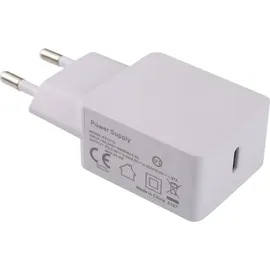 DEHNER ELEKTRONIK USB Ladegerät 20 W 1x USB-C® Weiß Innenbereich USB Power Delivery (USB-PD)