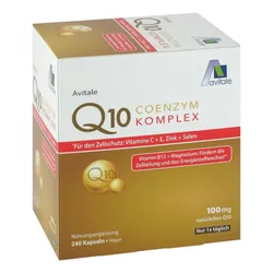 Coenzym Q10 100 Mg Kapseln+Vitamine+Mineralstoffe