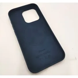 Apple iPhone 15 Pro Silikon Case sturmblau