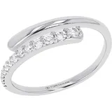 Tom Tailor Schmuck Geschenk Silber 925, 6 mm, mit Zirkonia (synth.)