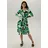 Aniston SELECTED Jerseykleid Shirtkleid Floral Grün/Schwarz/Weiß 42
